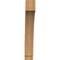 Ekena Millwork 6"W x 32"D x 40"H Imperial Rough Sawn Knee Brace, Western Red Cedar BRC06X32X40IMP00RWR - alternate 2